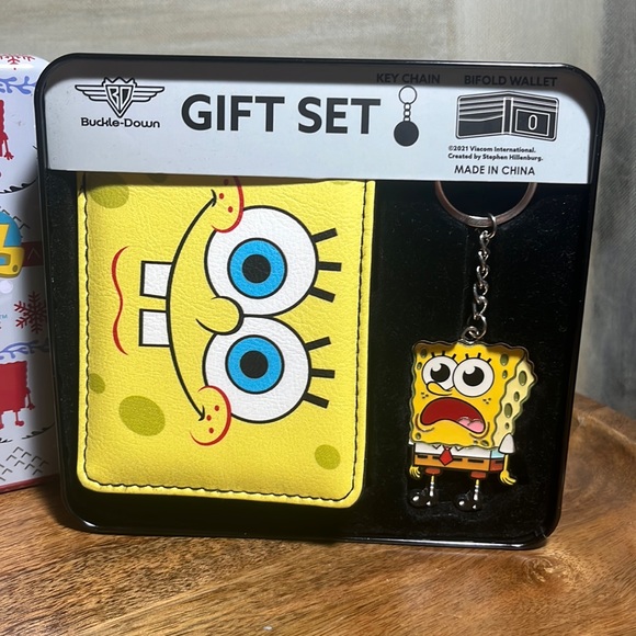 Bob Sponge Wallet and Key chain - Picture 2 of 4
